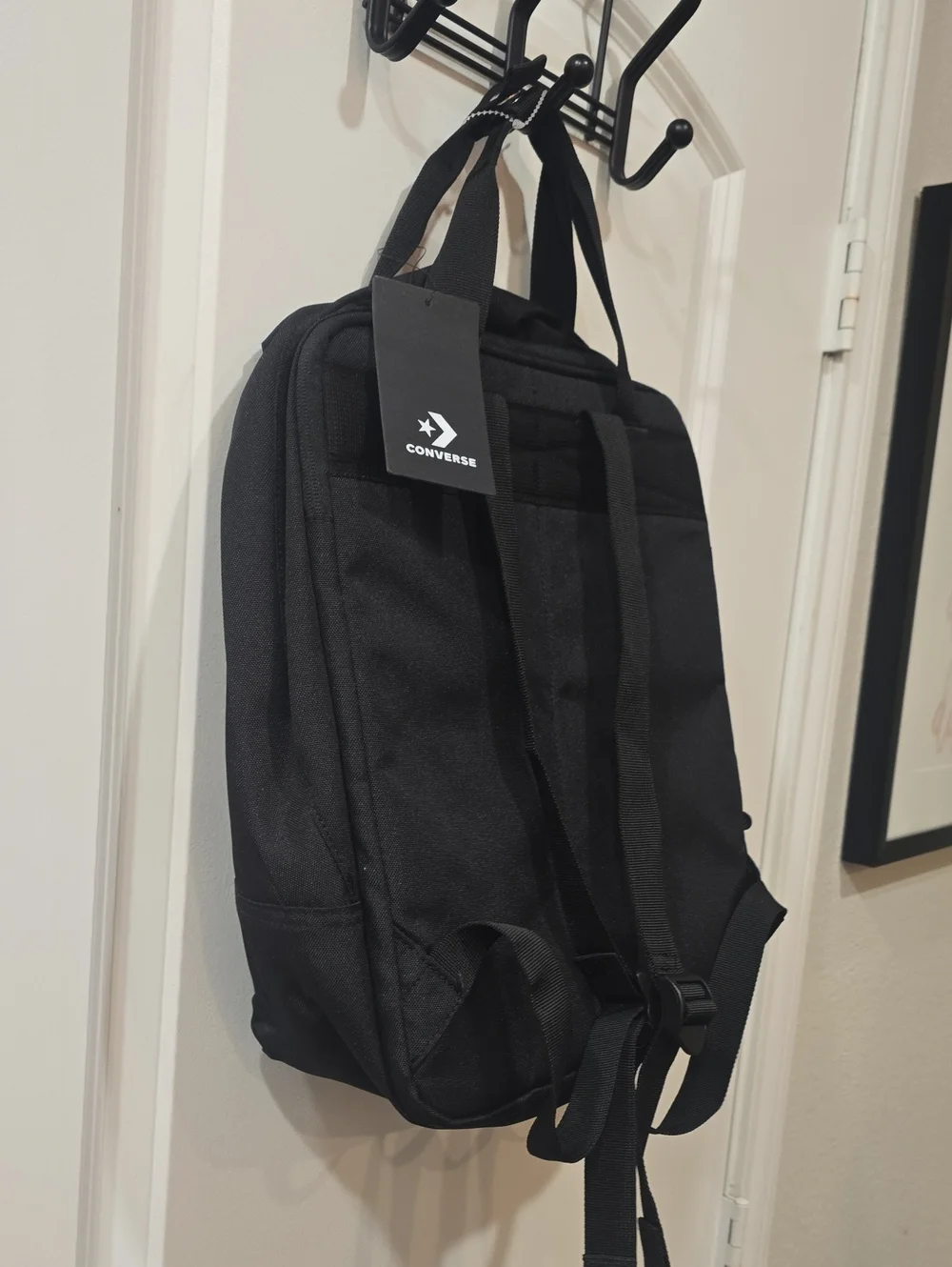 Converse Squae Backpack- Black